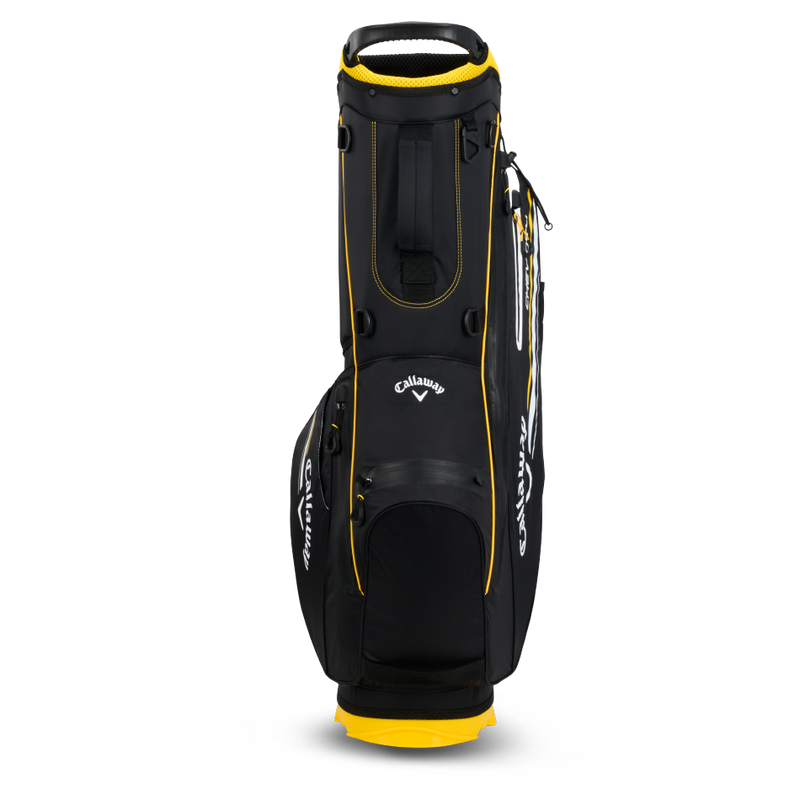 New Callaway Chev Dry Black/Golden Rod Stand Bag