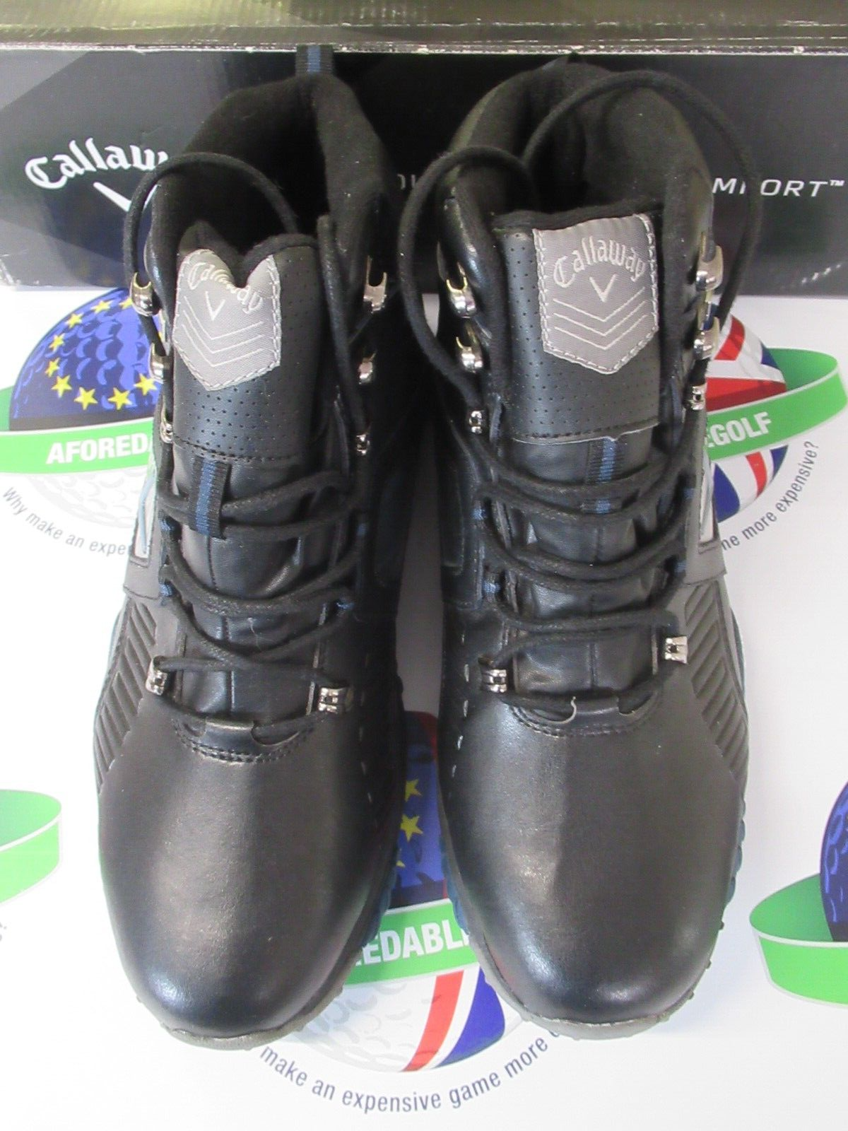 Callaway Chev Series Hurricane Golf Boots Black UK Size 7 Medium Fit