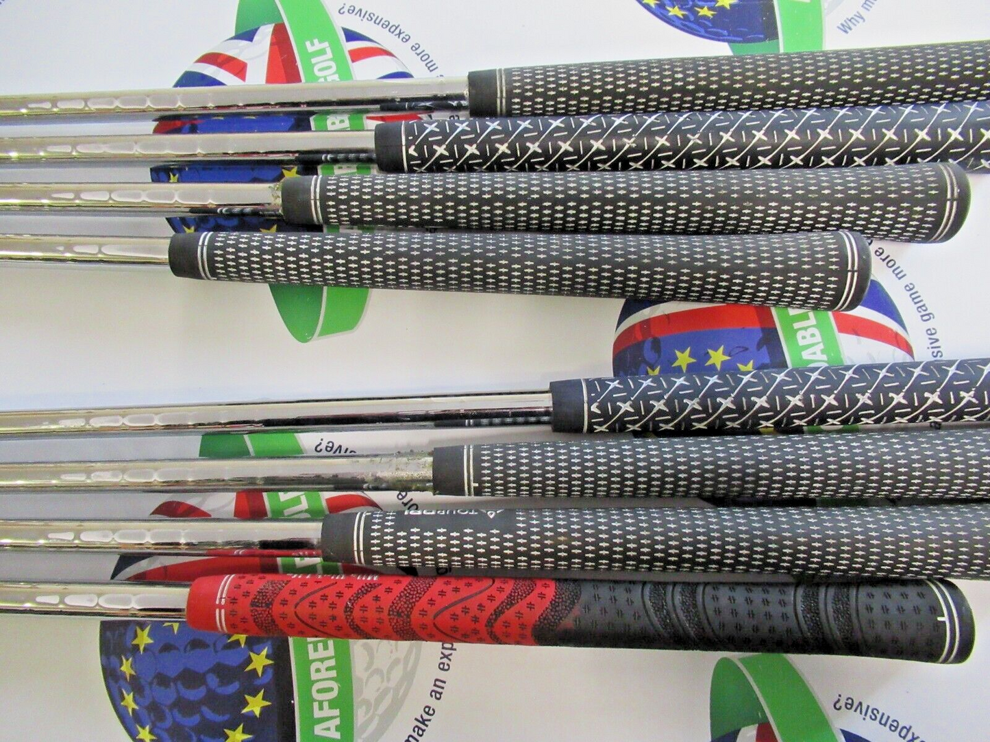 Used Ping G5 Black Dot Iron Set 3-Pw Ping True Temper Steel Shafts Regular Flex