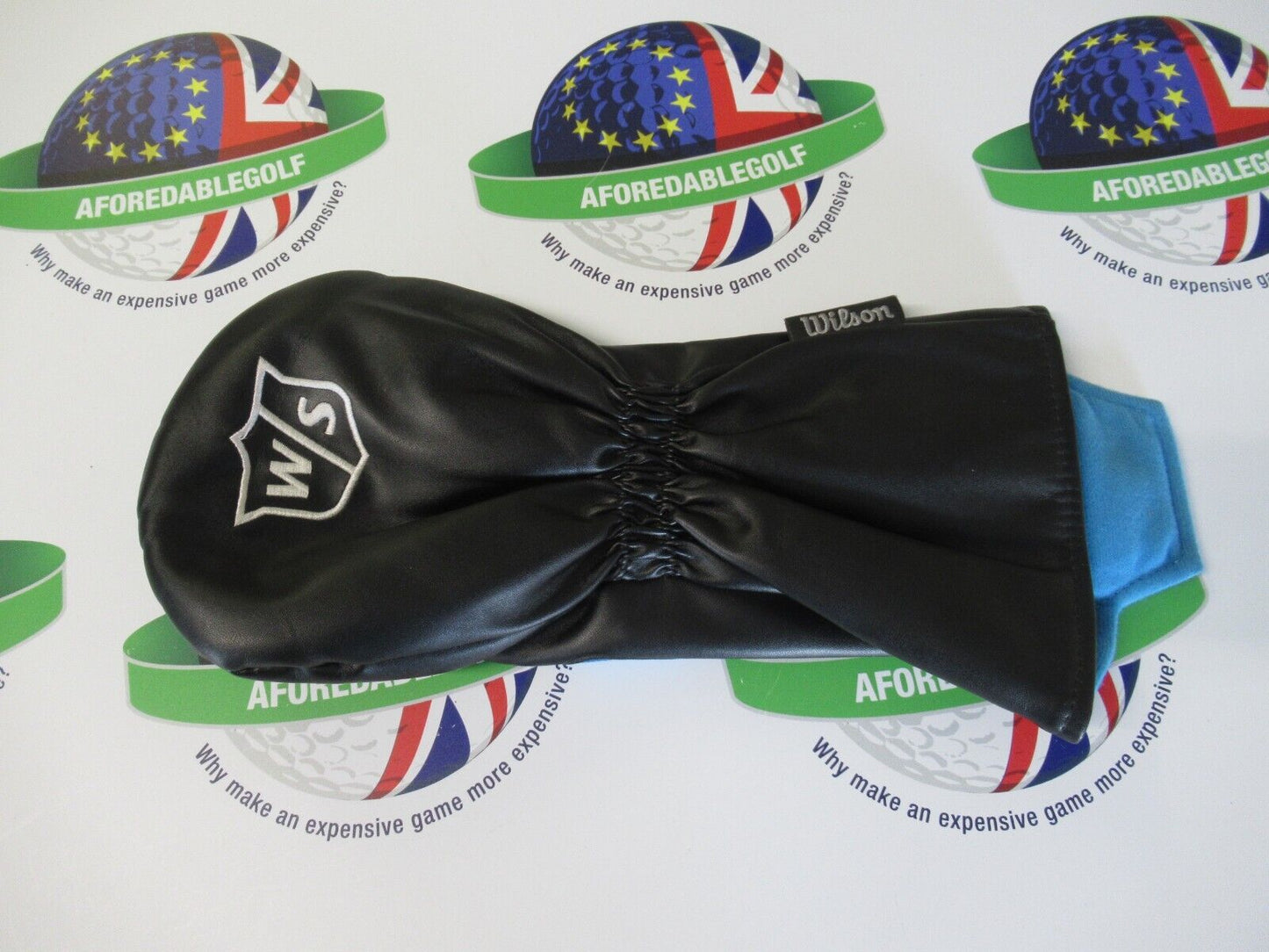 Used Wilson Staff D7 Black/Blue Driver Head Cover