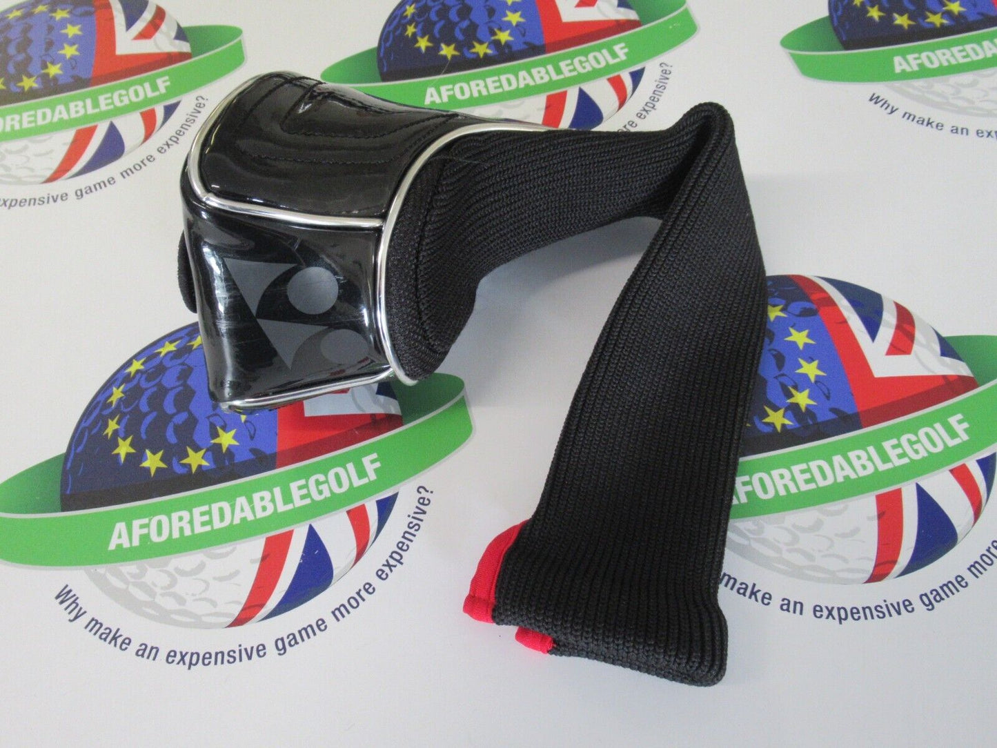 Used Yonex Ezone Black/Gold/Silver 18 Degree Fairway Head Cover