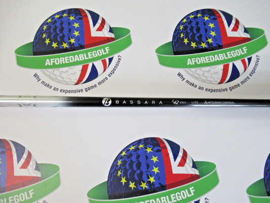 Mitsubishi Bassara E42 X5Ct 41.5" Graphite #5 Wood Shaft Cobra Adaptor Lite Flex