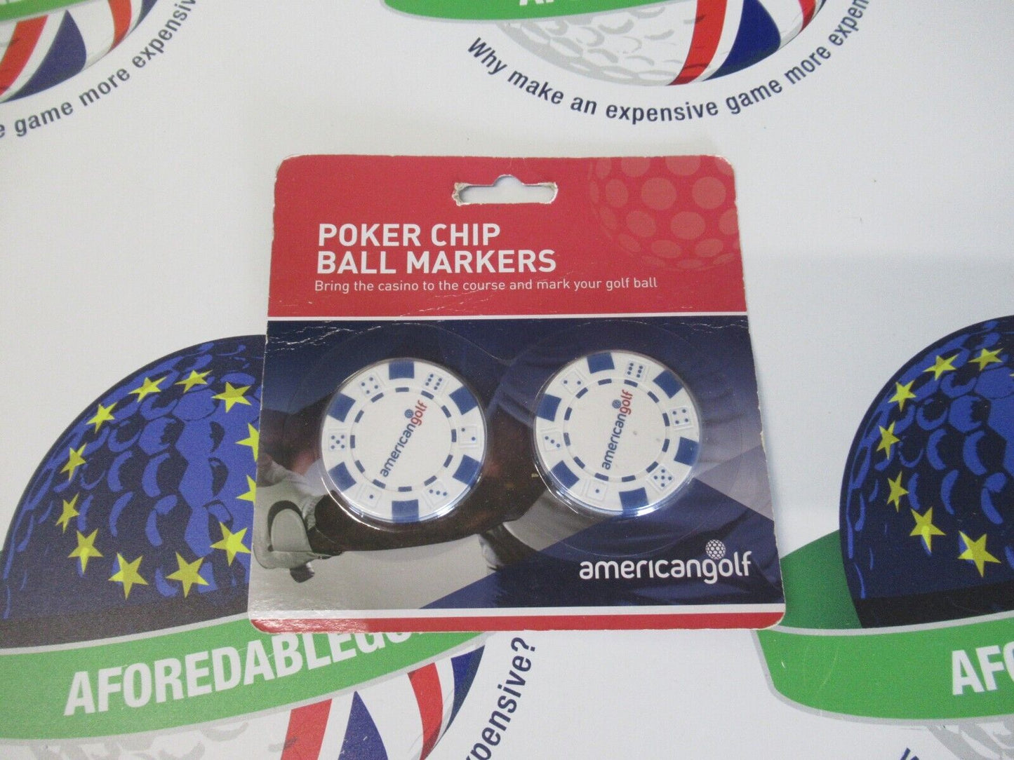 american golf poker chip golf ball markers