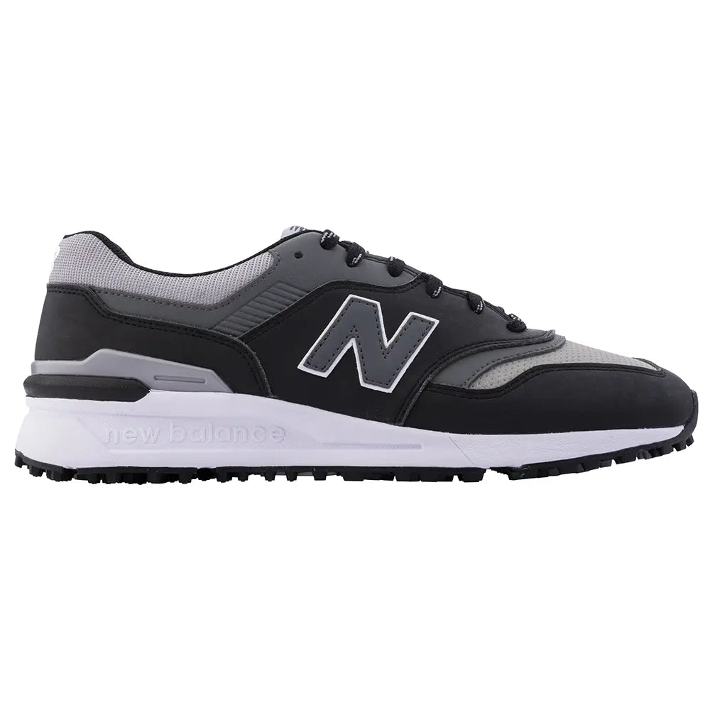 New Balance 997 Sl Mens Waterproof Golf Shoes Black/Grey UK Size 9.5 Medium