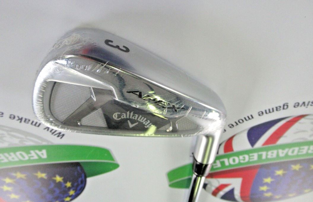 new callaway apex 21 forged 3 iron elevate mph 95g steel shaft regular flex