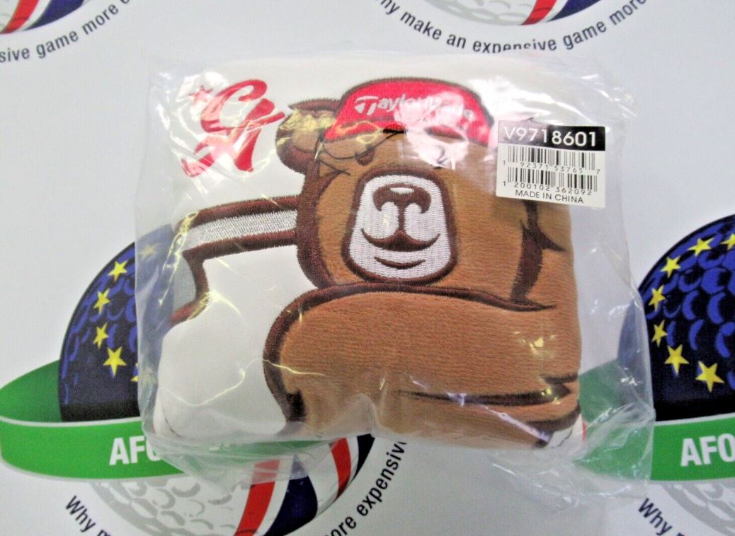 taylormade vault limited edition does a bear hit in the wood mallet putter cover