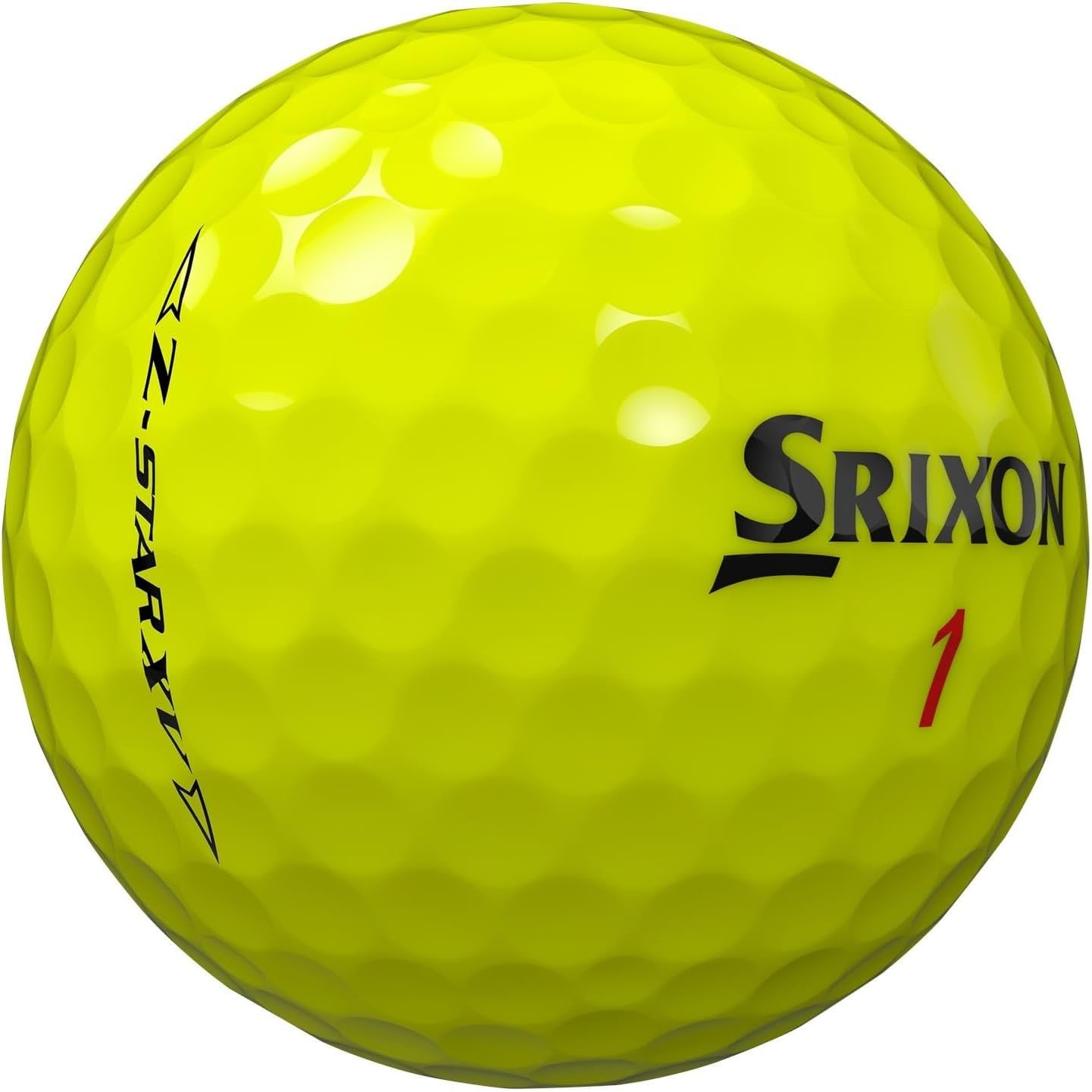 New 1 Dozen Srixon Z-Star Xv Tour Yellow Golf Balls
