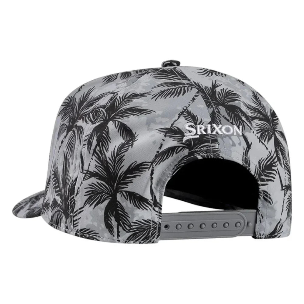 Srixon Hawaii Palms Limited Edition Snap Back Adjustable Golf Cap Grey/Black