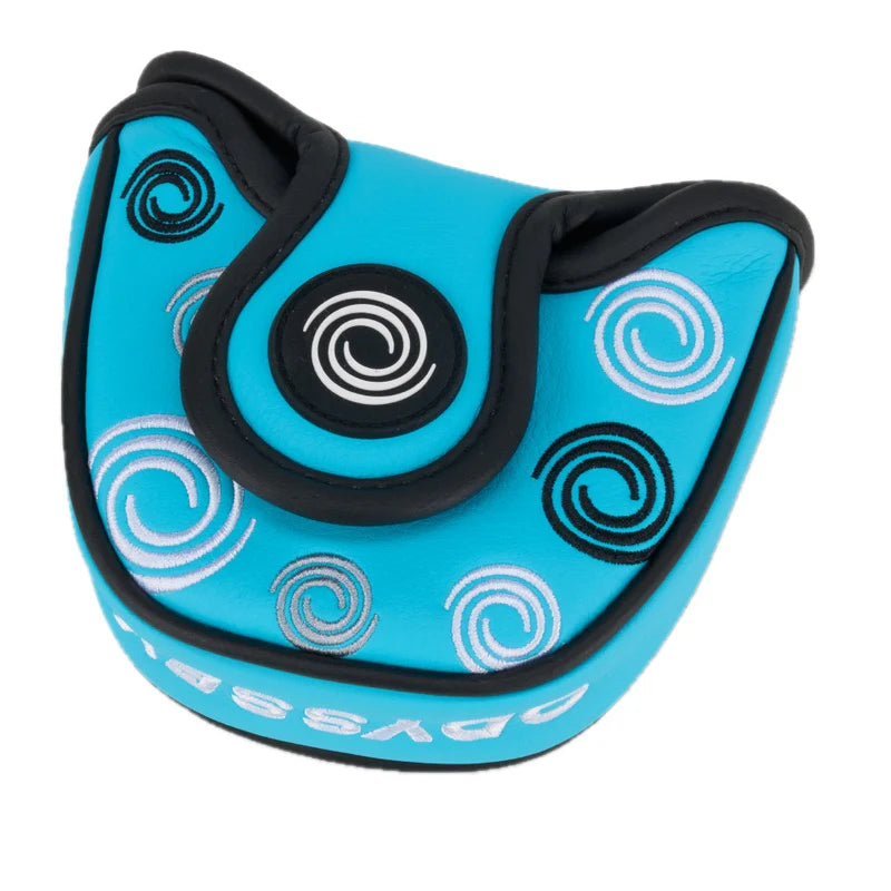 New Odyssey Swirl Blue Mallet Putter Head Cover