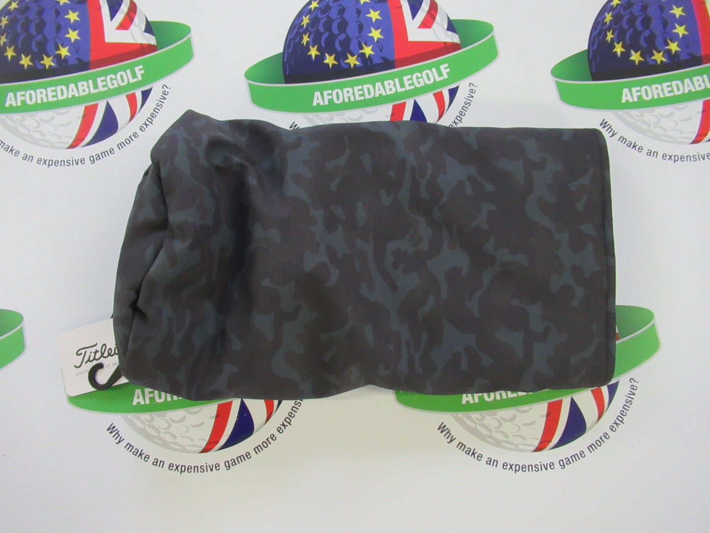 Titleist Limited Edition Barrel Black Camo Driver Head Cover