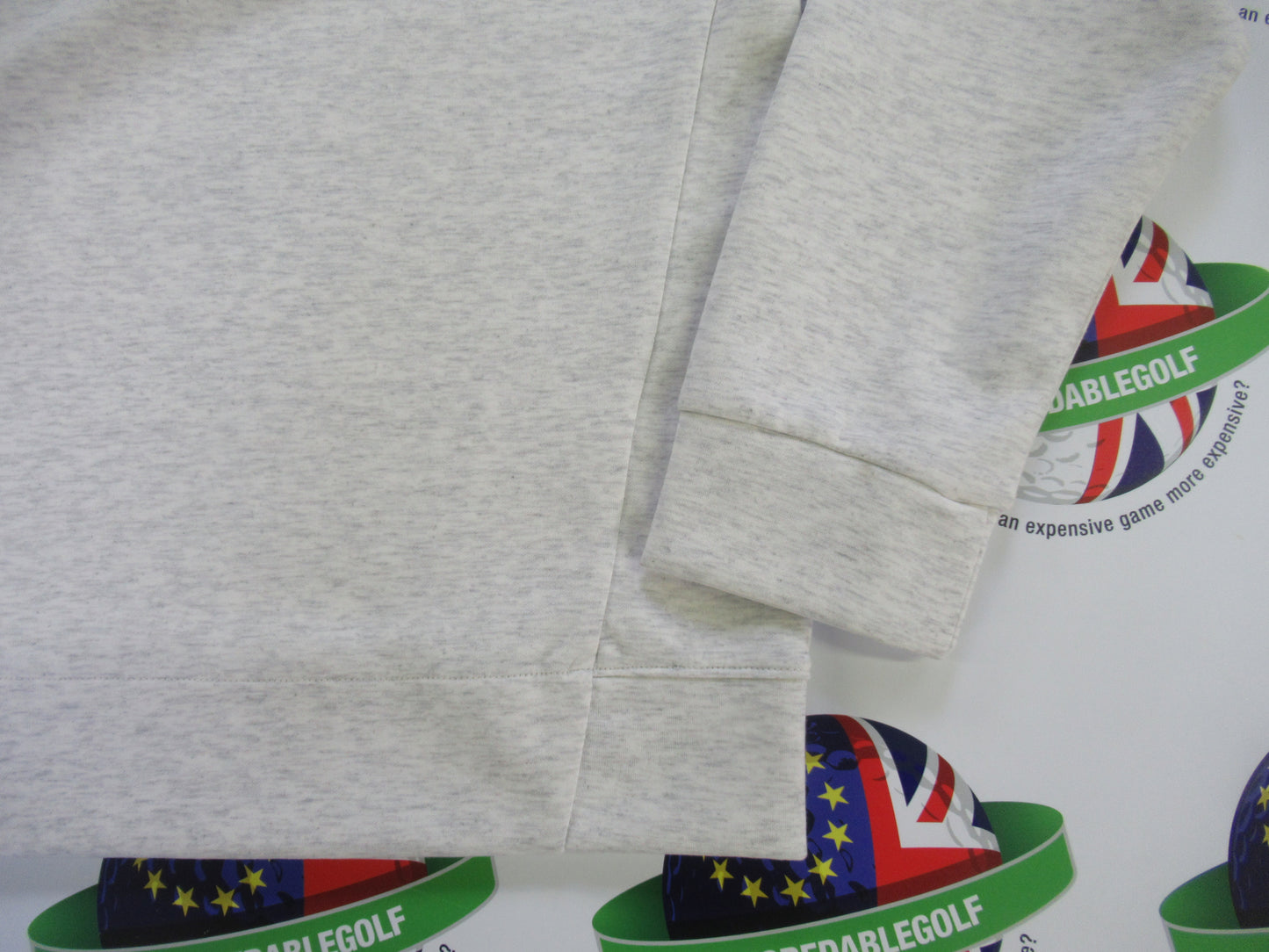 hugo boss athleisure salbo x white/grey marl sweater uk size xxl