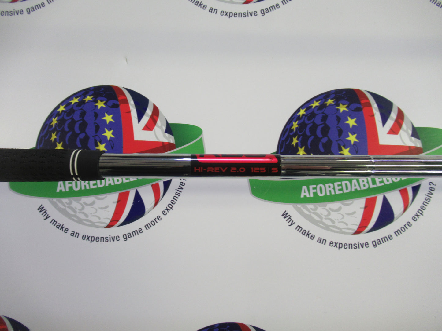 Used Cobra Sb Snakebite 58 Degree 06 Widelow Lob Wedge Kbs Hi-Rev 2.0 125 Stiff Flex