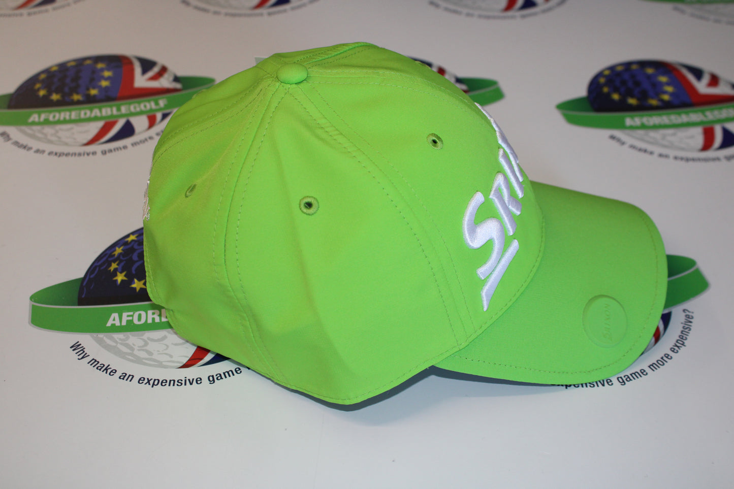 Srixon Sunny Adjustable Ball Marker Cap Pistaccio/White