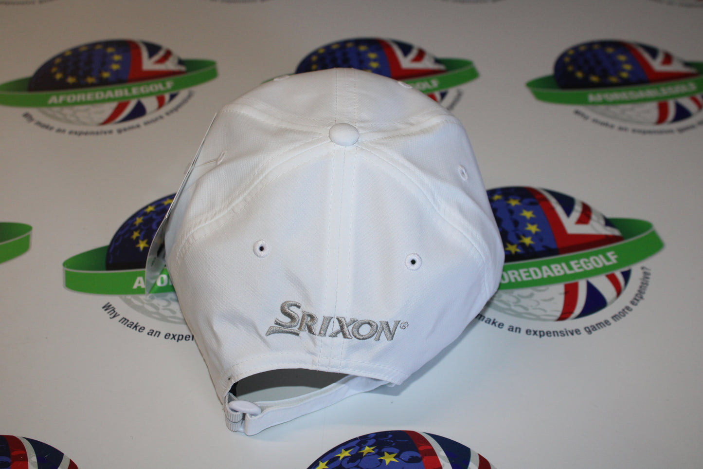 Srixon Sunny Adjustable Ball Marker Cap White/Grey