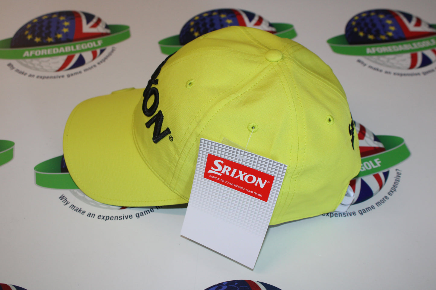 Srixon Sunny Adjustable Ball Marker Cap Yellow/Black
