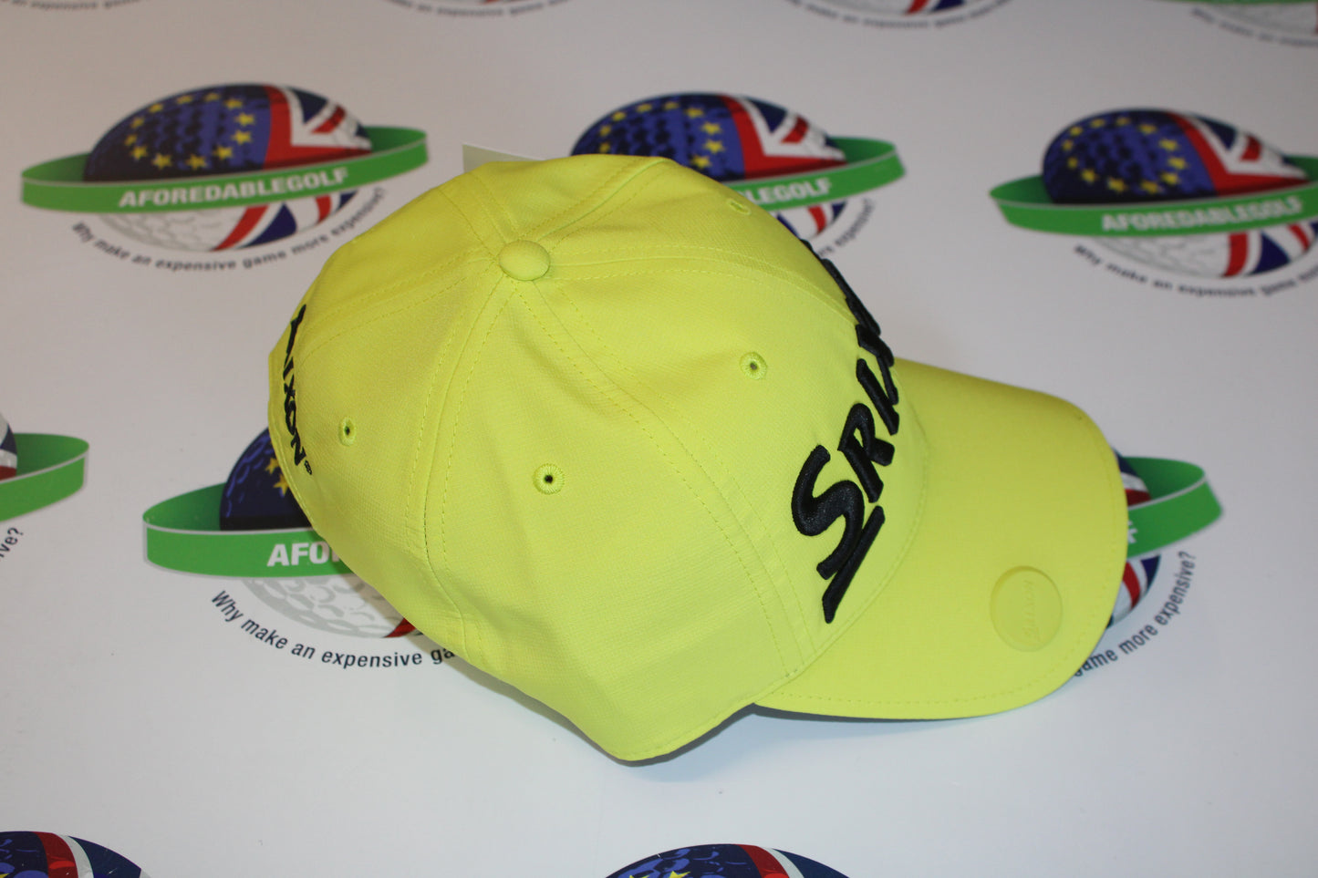 Srixon Sunny Adjustable Ball Marker Cap Yellow/Black