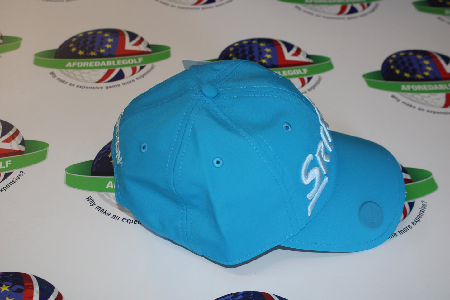 Srixon Sunny Adjustable Ball Marker Cap Blue/Sky Blue