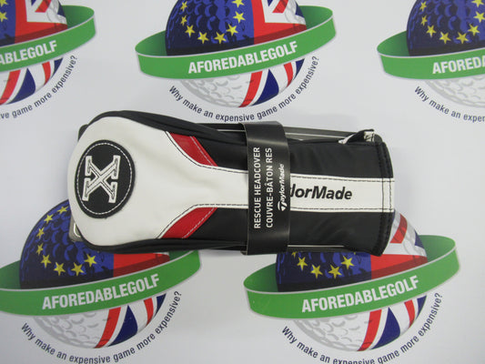 Taylormade White/Black/Red Hybrid/Rescue Head Cover