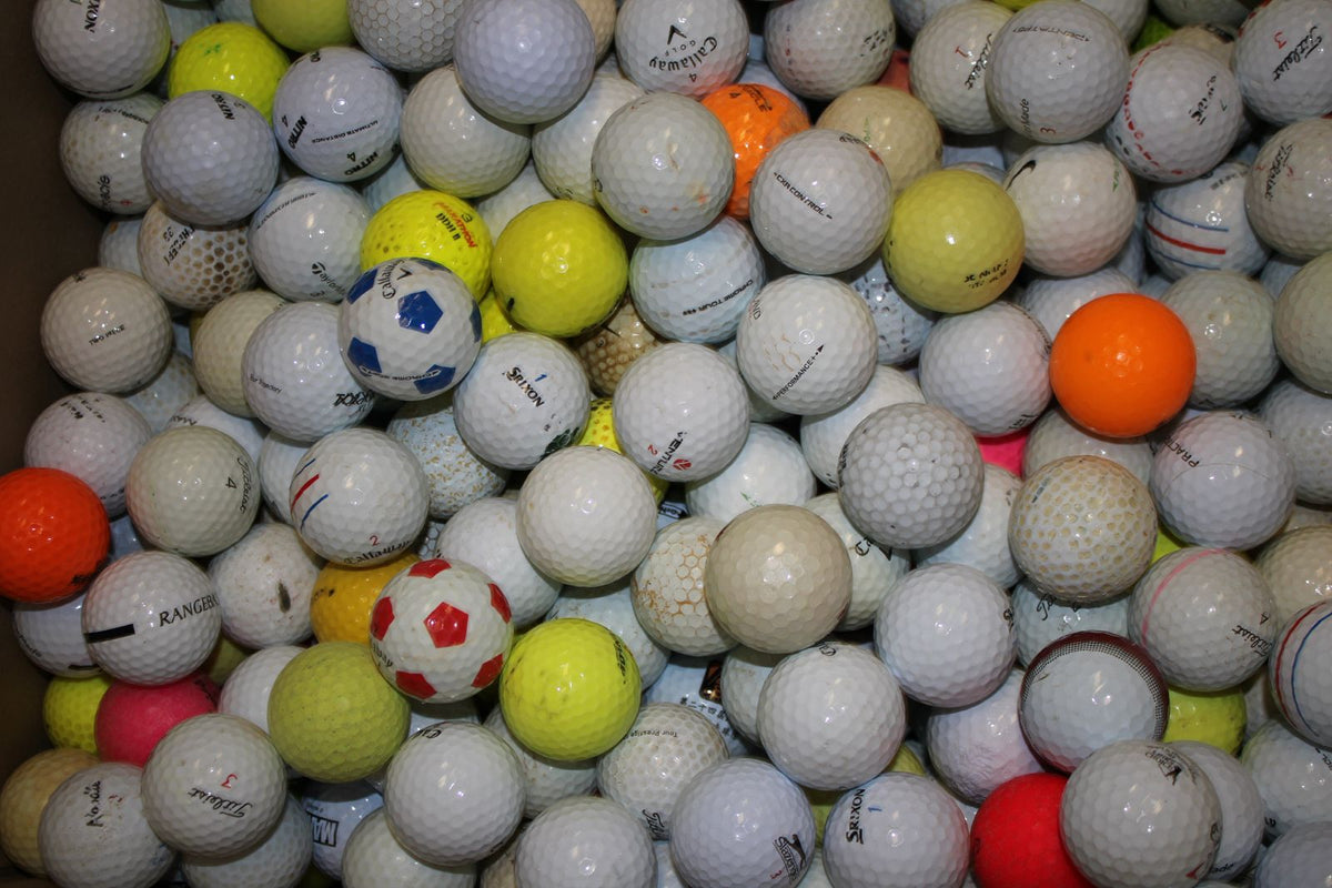100 Practice Grade Golf Balls