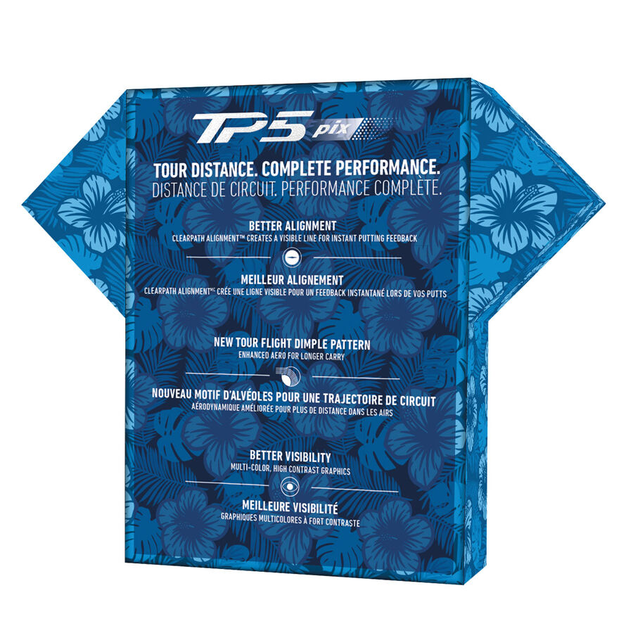 new 12 taylormade vault limited edition tp5 pix Hawaii golf balls