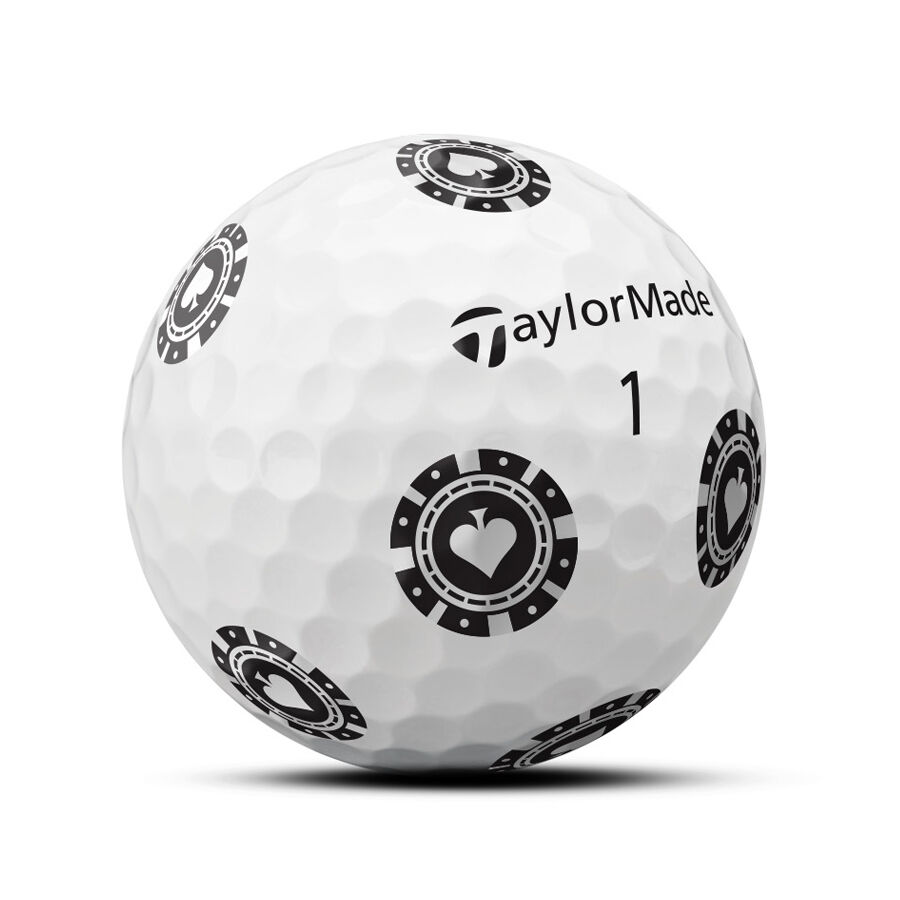 New 12 Taylormade Vault Limited Edition TP5 Pix Poker Golf Balls