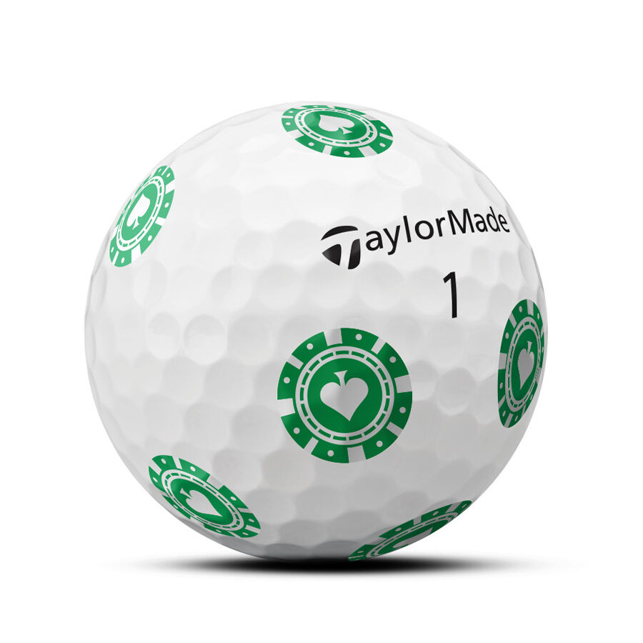 New 12 Taylormade Vault Limited Edition TP5 Pix Poker Golf Balls
