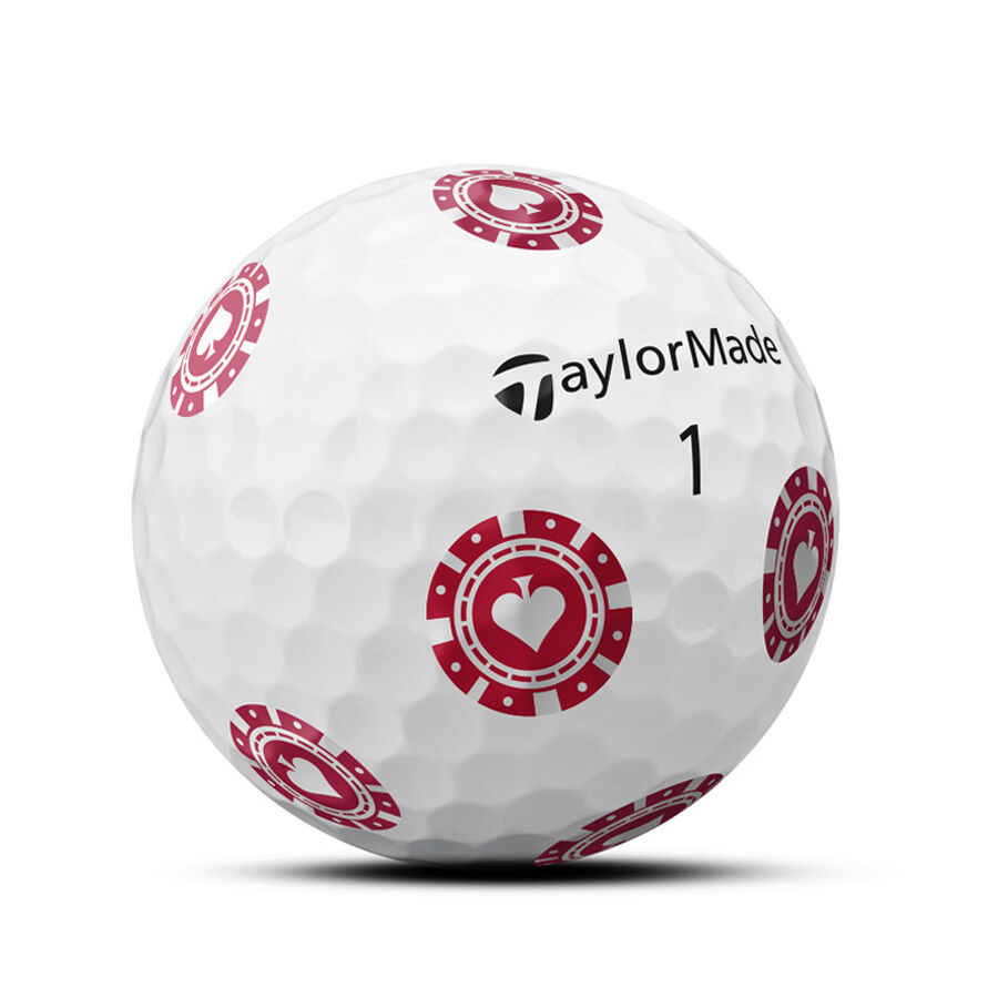 New 12 Taylormade Vault Limited Edition TP5 Pix Poker Golf Balls