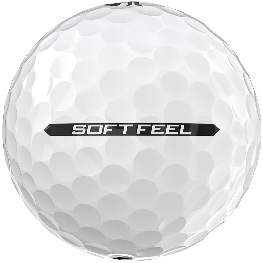 New 12 Srixon Soft Feel White 2024 Golf Balls