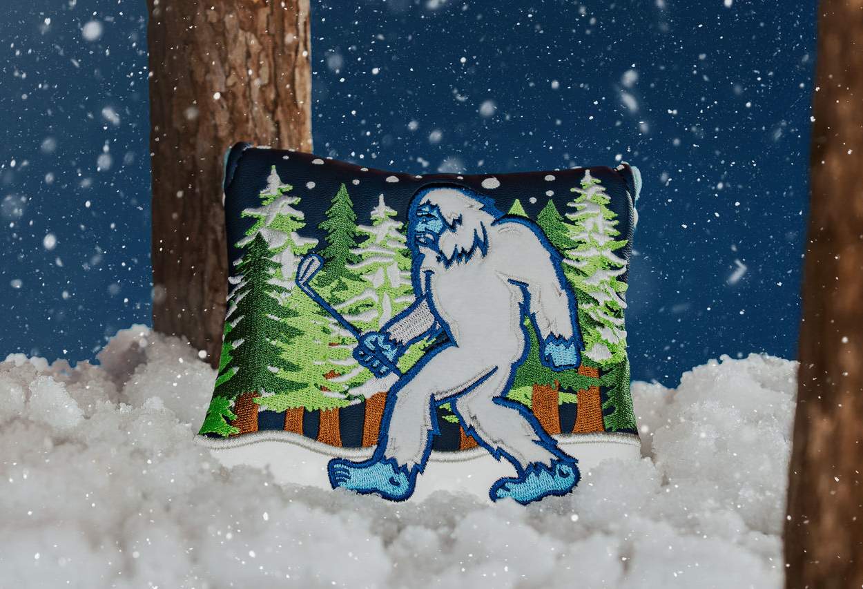 New Taylormade Vault limited Edition Abominable Snowman Mallet Putter Cover