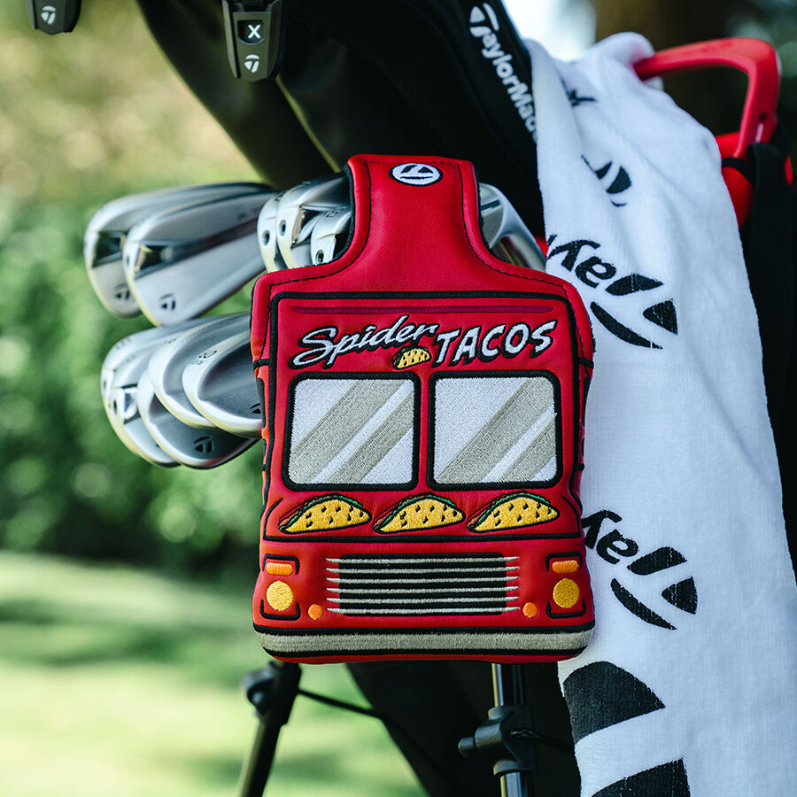 New Taylormade Vault Limited Edition El Taco Truck Mallet Putter Head Cover