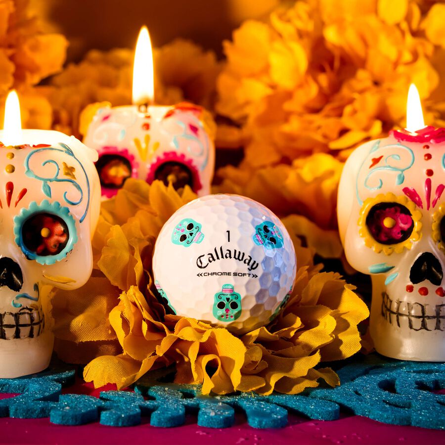 New 12 Callaway Chrome Soft Truvis Truvis D?A De Los Limited Edition Golf Balls