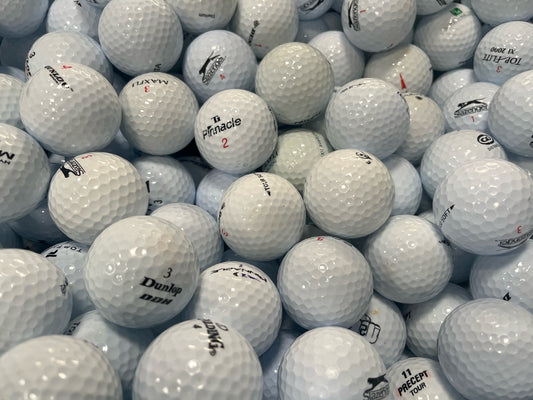 Wholesale 300 pearl/a grade mixed golf balls