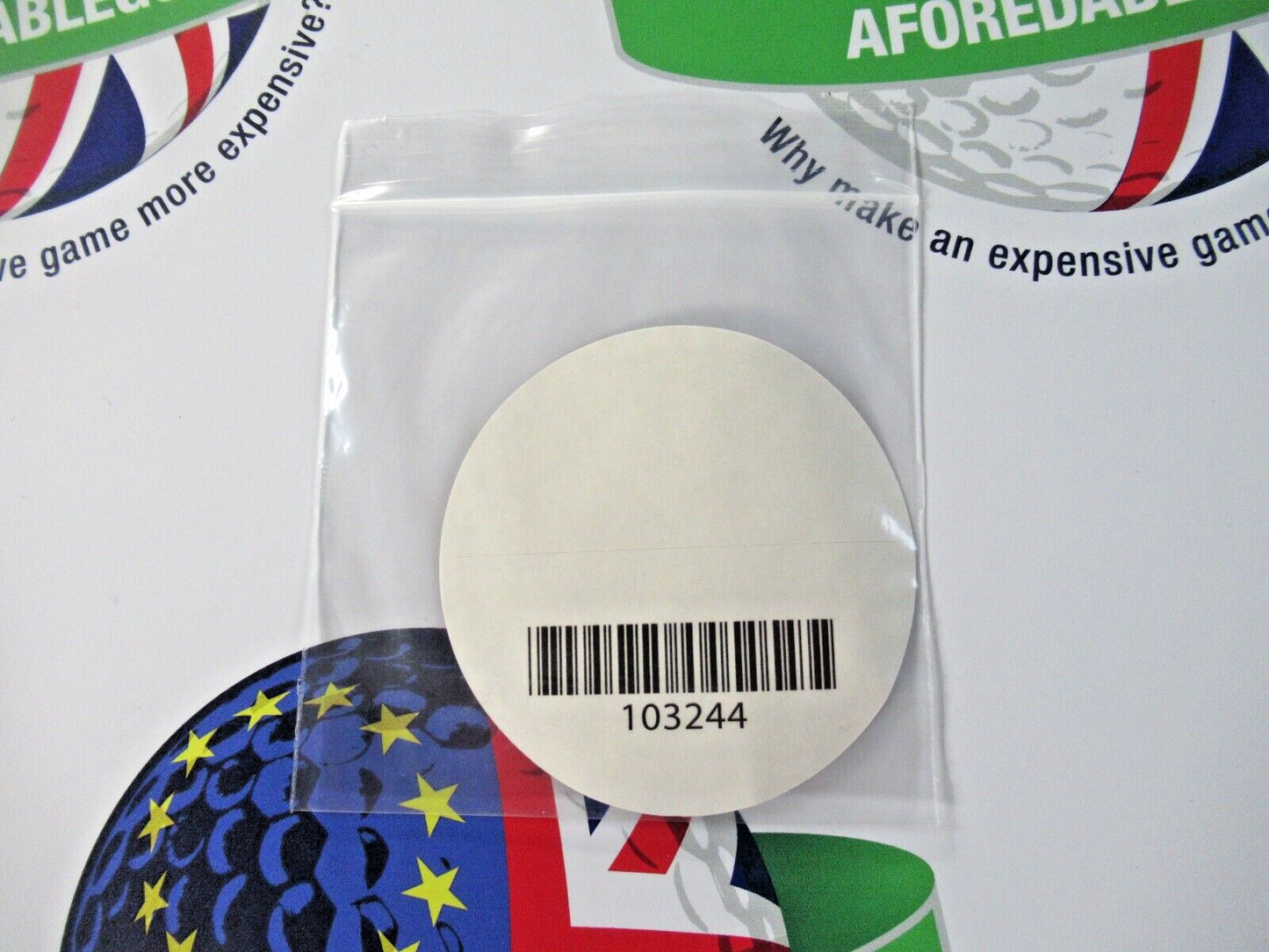 Titleist Scotty Cameron Sticker - Large Circle T - 3.125" Round - White/Black