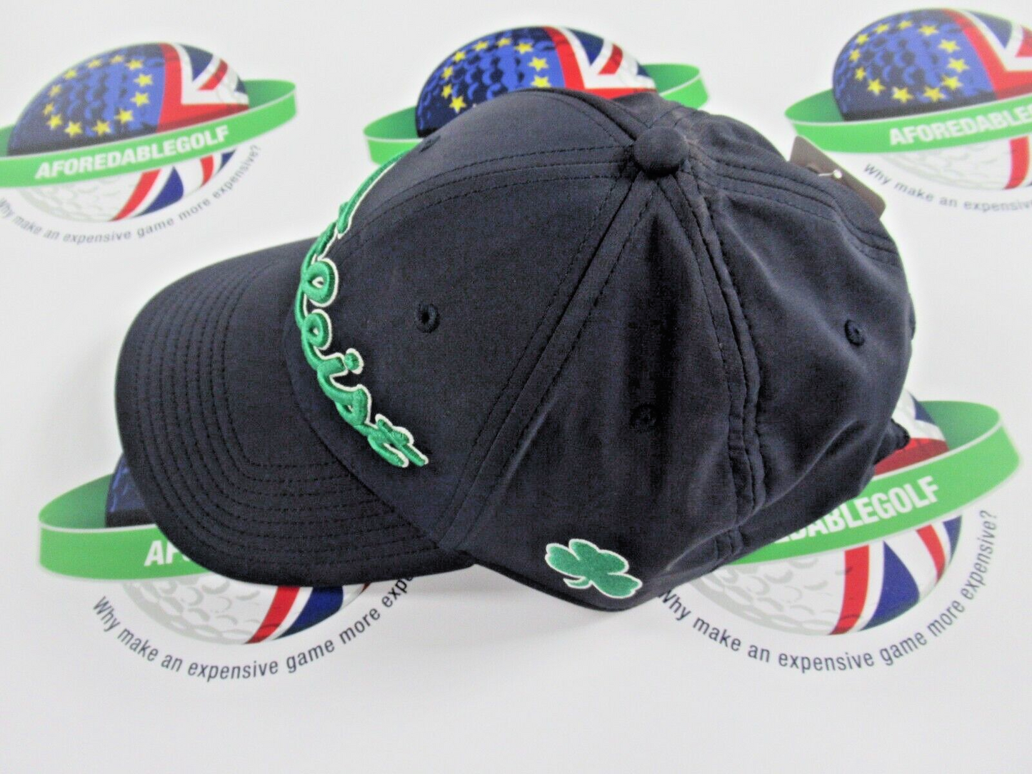 titleist limited edition shamrock players performance navy adjustable cap
