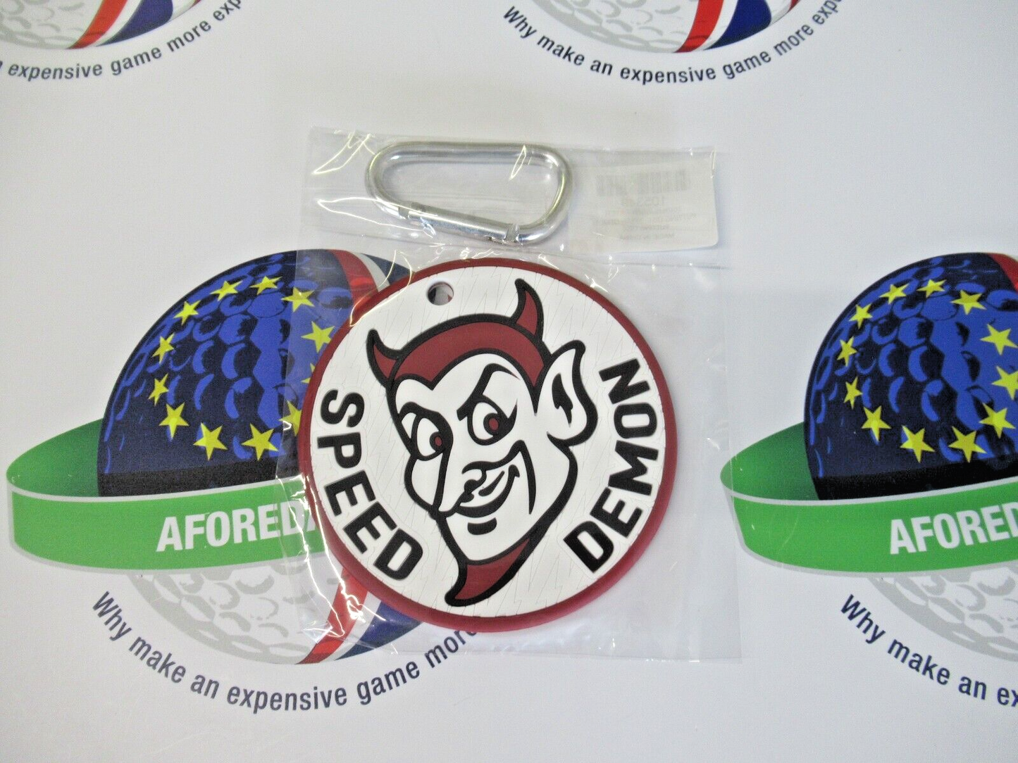 Scotty Cameron Speed Demon Rubber Putting Disc White/Red