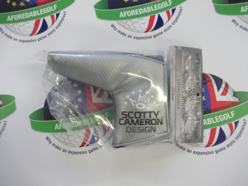 scotty cameron silver/grey blade putter cover standard
