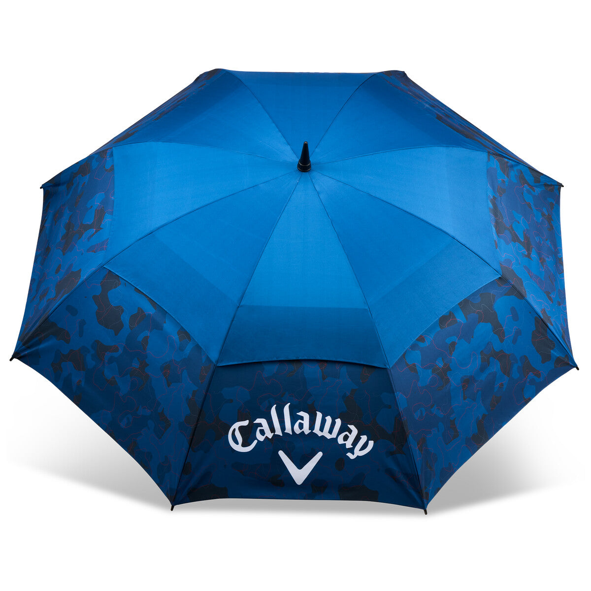 Callaway Golf Shield 64" Double Canopy Navy/Red Camo Golf Umbrella