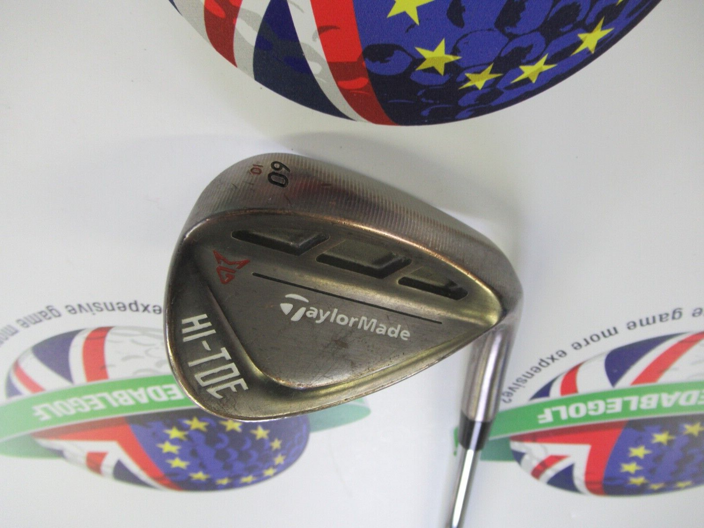 Used Taylormade Hi-Toe Milled Grind Copper 60/10 Wedge Dynamic Gold 105 S300 Vss Pro