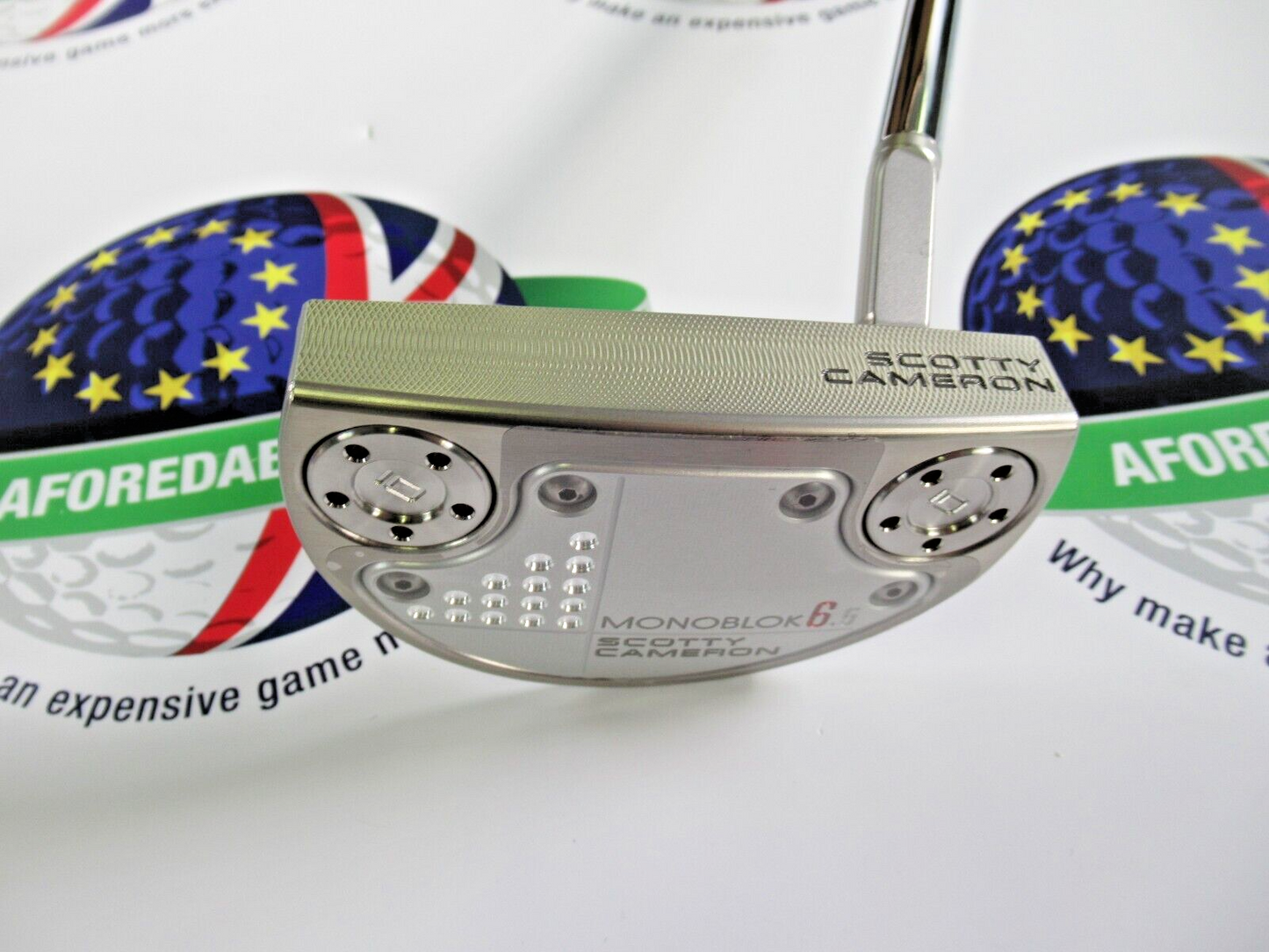 Titleist Scotty Cameron Limited Edition Monoblock 6.5 35" Putter & Head Cover