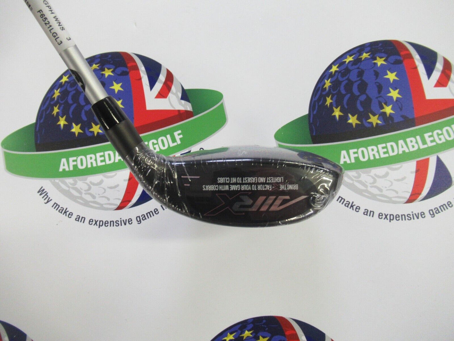 Cobra Left Hand Air X Off Set 19 Degree #3 Wood Ultralite 45G Shaft Womens Flex