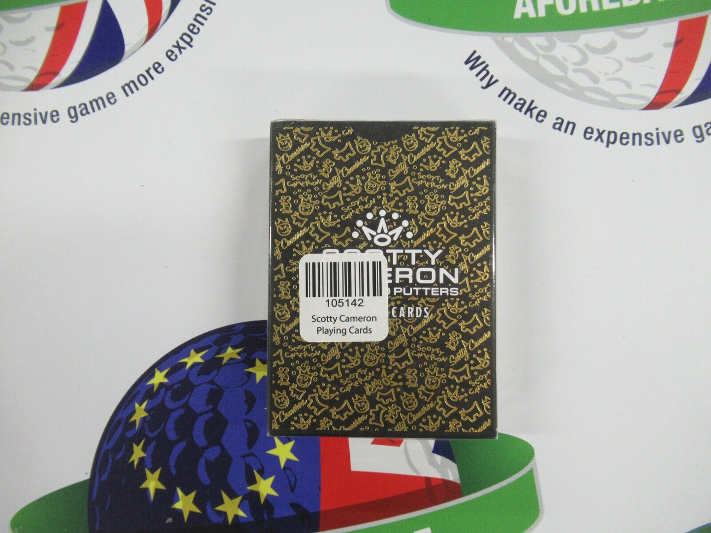 Titleist Scotty Cameron Fine Milled Putters Playing Cards