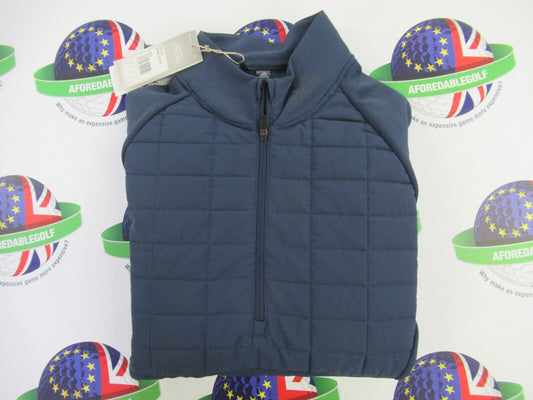 Adidas Frostguard Quarter Zip Pullover Navy Uk Size Small