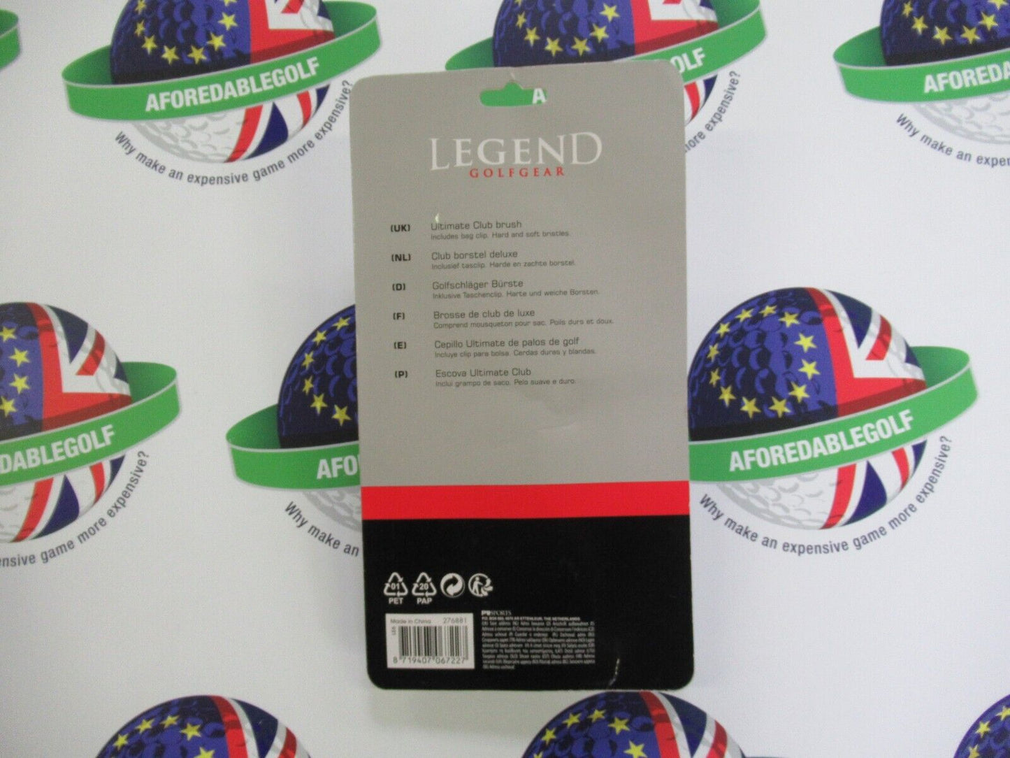 Legend Golf Gear Ultimate Golf Club Cleaning Brush