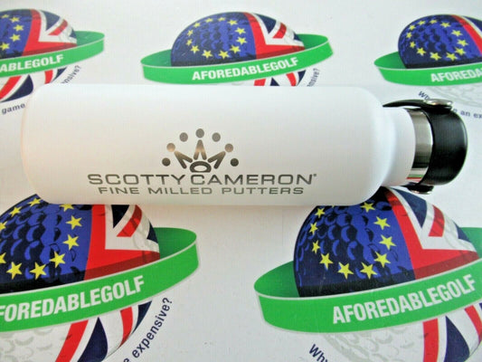 new scotty cameron fine milled putters 21oz white hydro flask water bottle