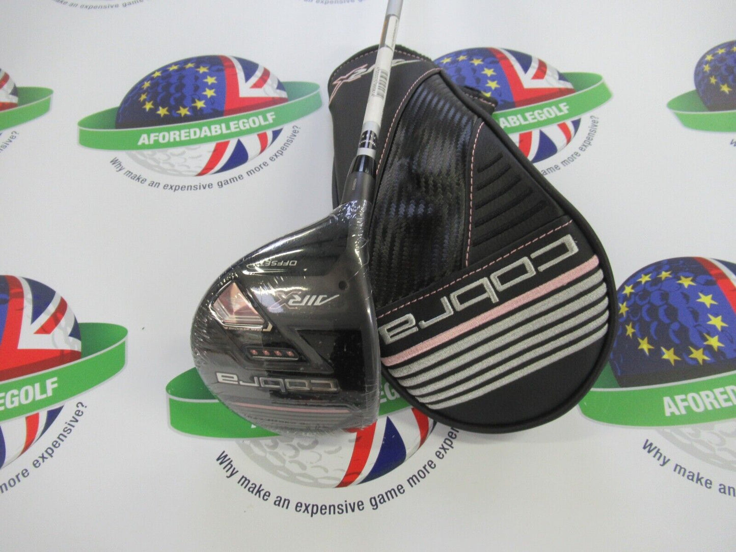 Cobra Left Hand Air X Off Set 19 Degree #3 Wood Ultralite 45G Shaft Womens Flex