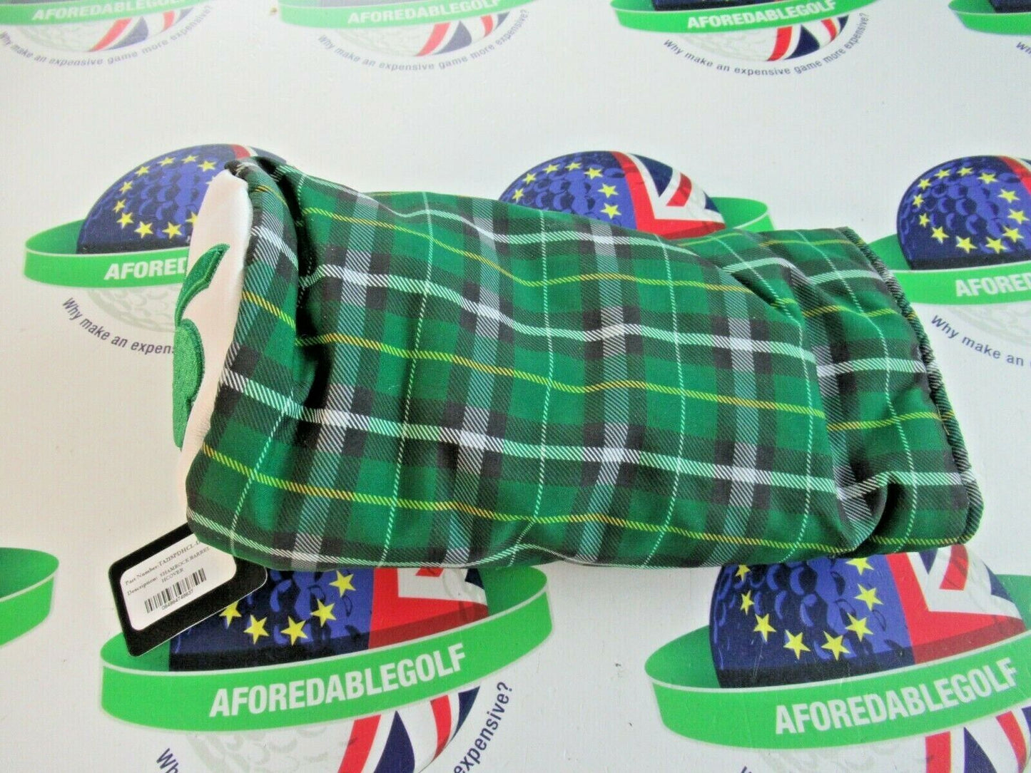 New Titleist Shamrock Barrel Driver Head Cover