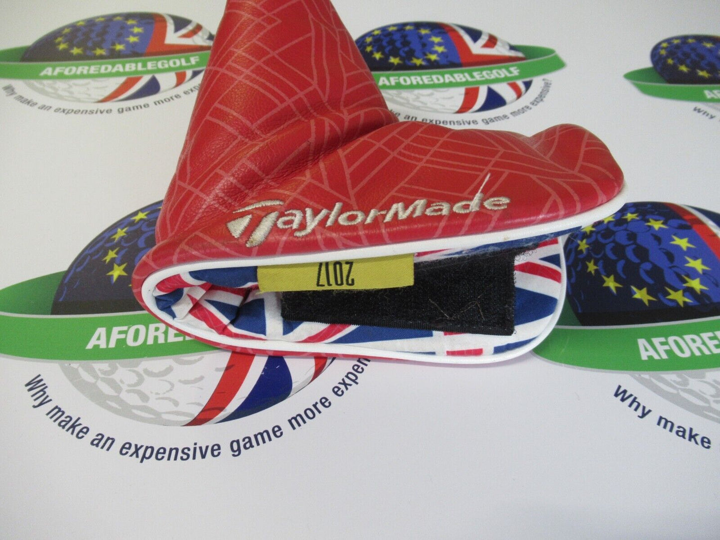 Used Taylormade 2017 United Kingdom Blade Putter Head Cover