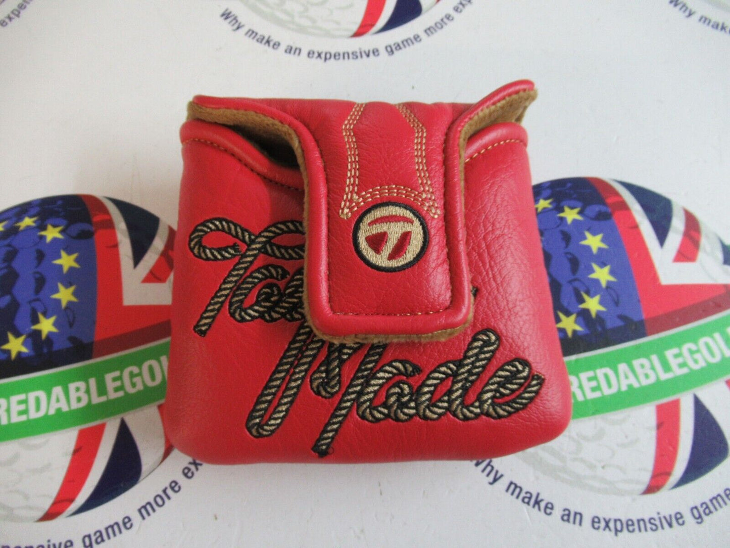 New Taylormade Vault Limited Edition Get Along Little Doggies Putter Head Cover