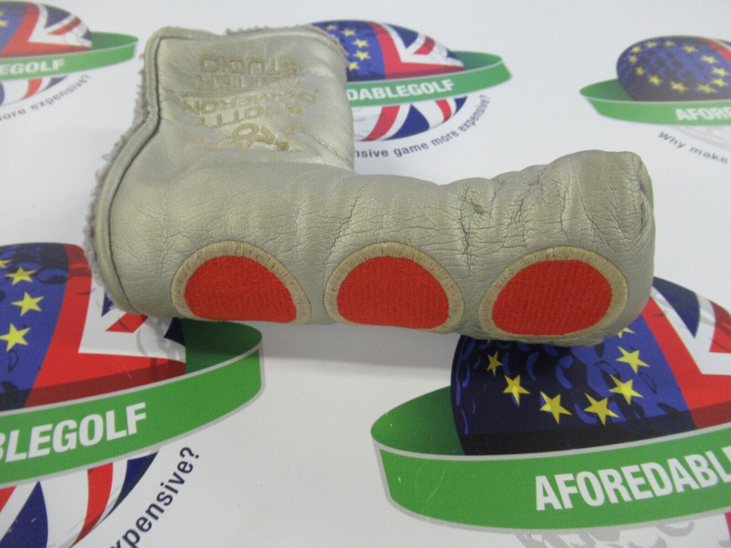 Titleist Scotty Cameron Silver Putter Studio Blade Putter Headcover