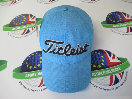 titleist breezer cyan/navy adjustable golf cap